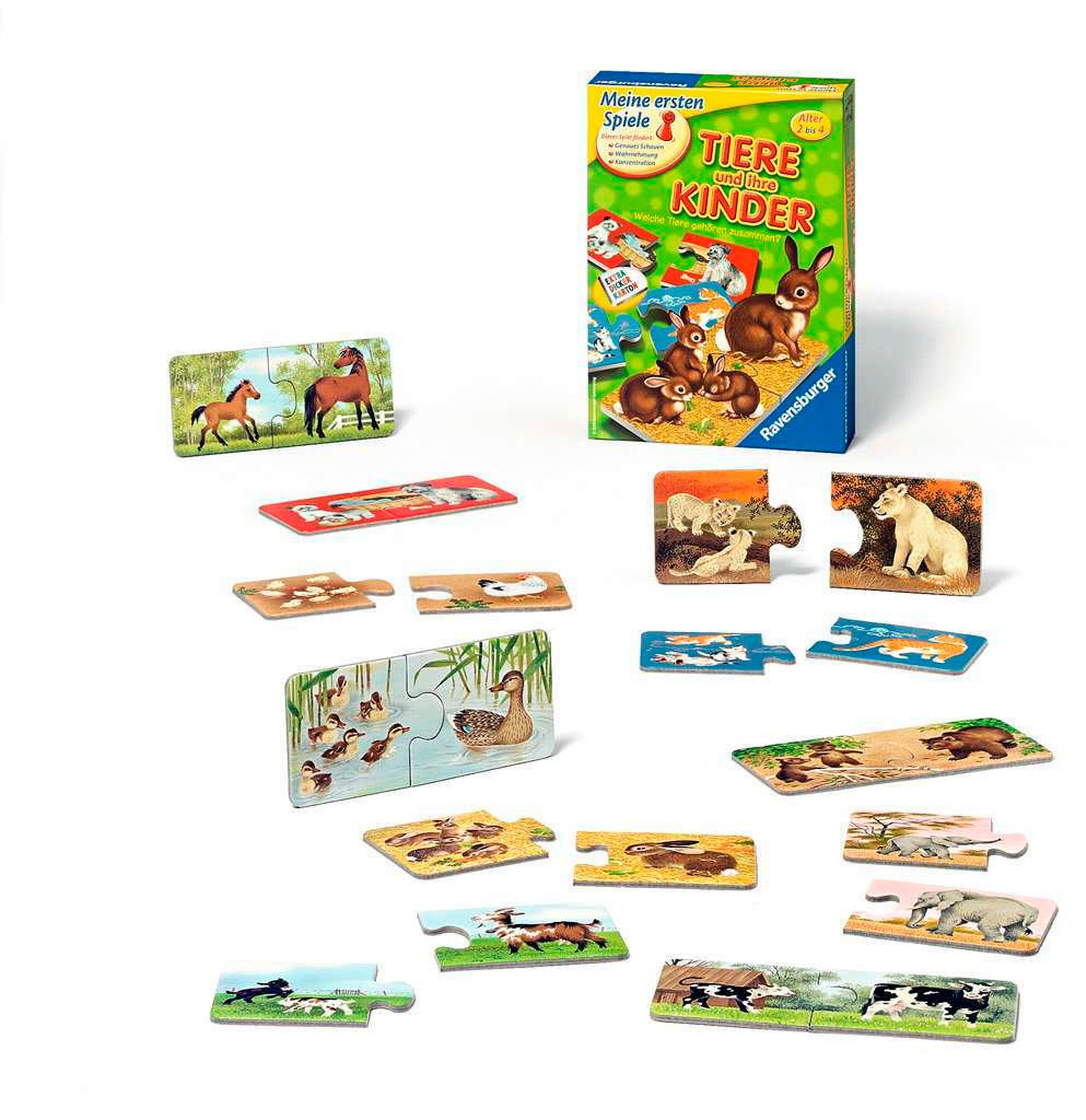 Ravensburger Tiere und ihre Kinder