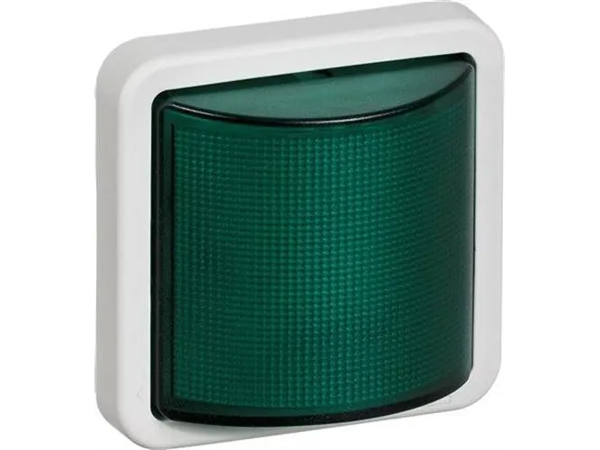 OPUS 74 indsats signallampe LED 12 V, konstant/blink, grøn