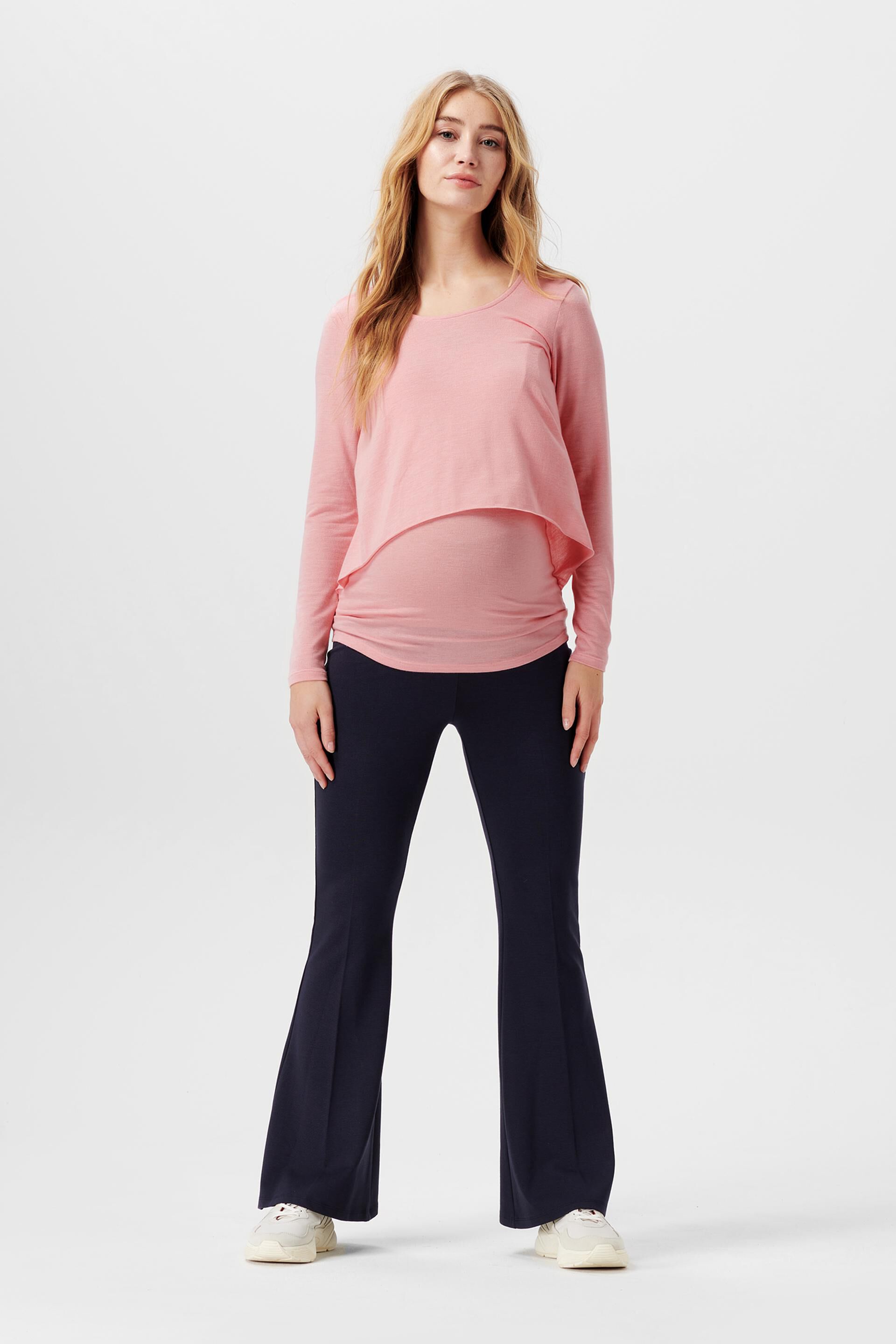 Treggings de coupe évasée en jersey dotés d’une ceinture de maintien