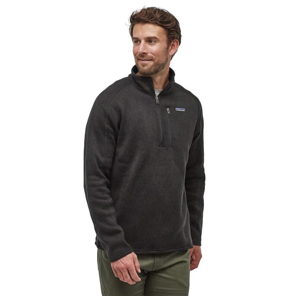 Sweat polaire PATAGONIA M'S BETTER SWEATER 1/4 ZIP BLACK