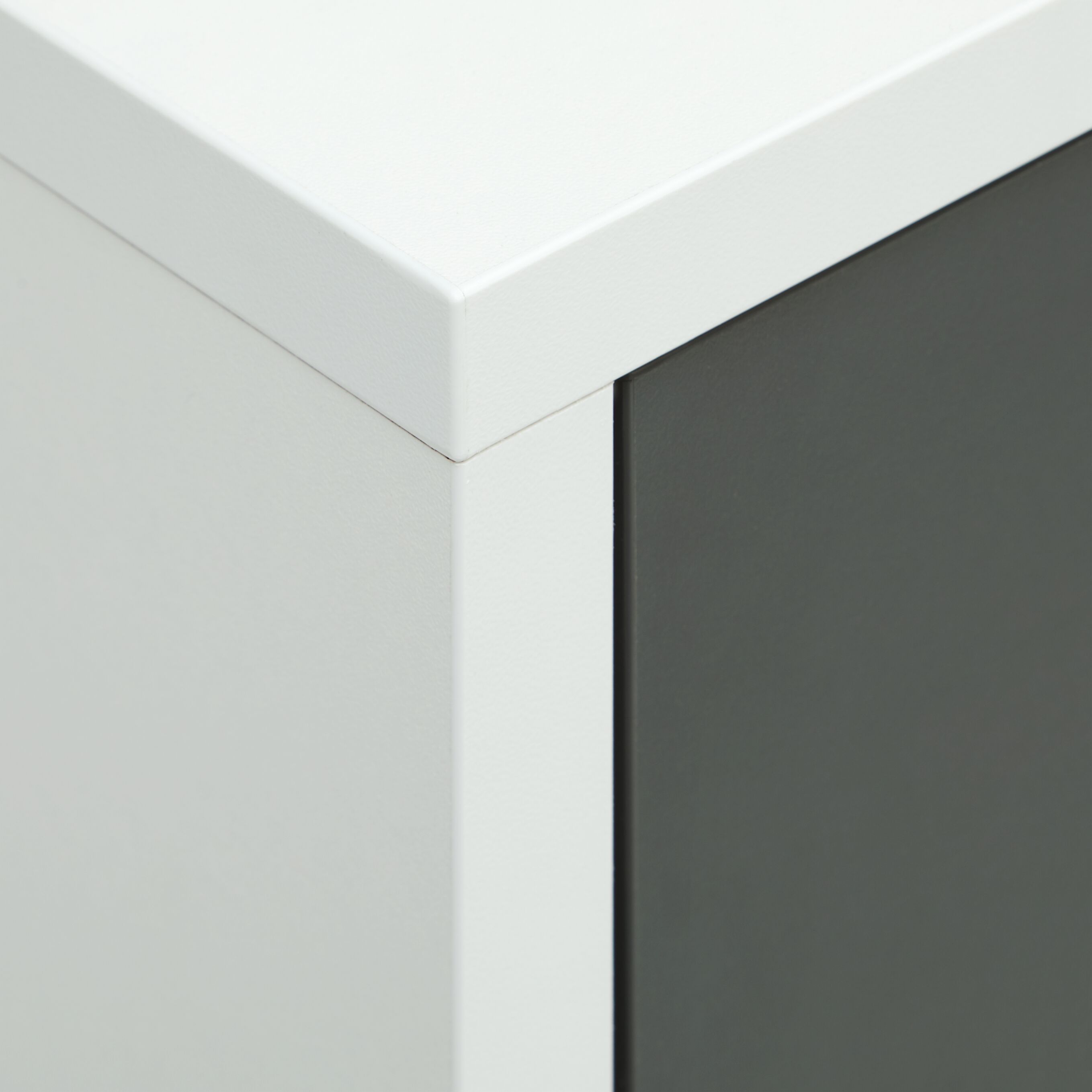 SIERRA Lavaboy - Weiss / Anthrazit / B: 60.0 cm x T: 35.0 cm x H: 60.0 cm