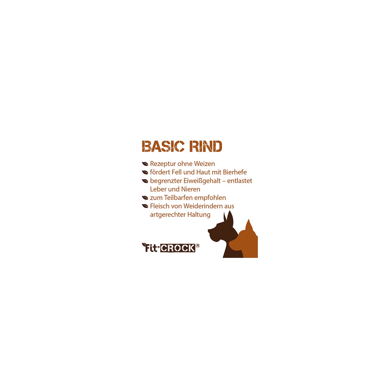 cdVet Fit-Crock Basic Rind Mini