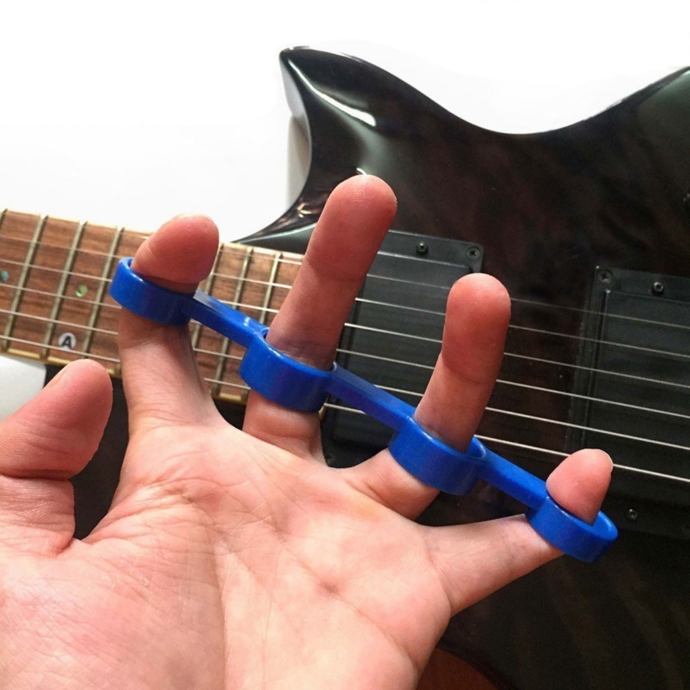 (143mm) Finger Stretch Dehnübung Hand Fingertrainer für Musikinstrumente Gitarren / Bass / Ukulele / Piano / Saxophon