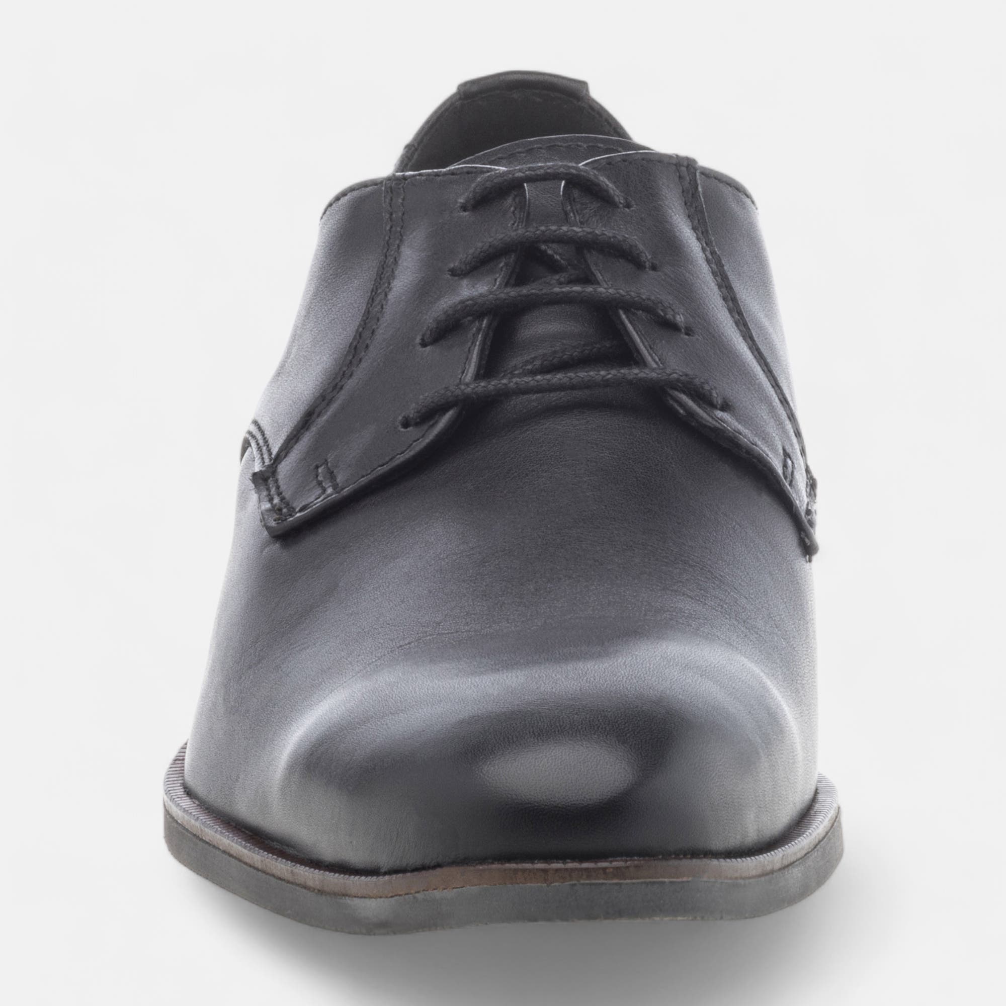 Derbies Homme en cuir noir