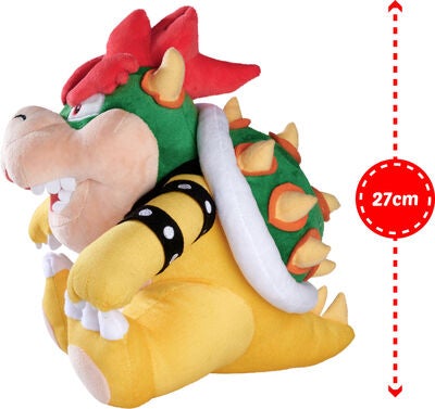 Super Mario Bowser Kosedyr 27 cm