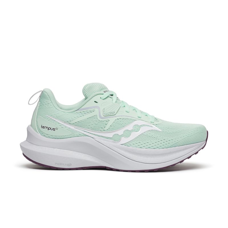 saucony tempus 2 dame 1249 10973243 jade eggplant