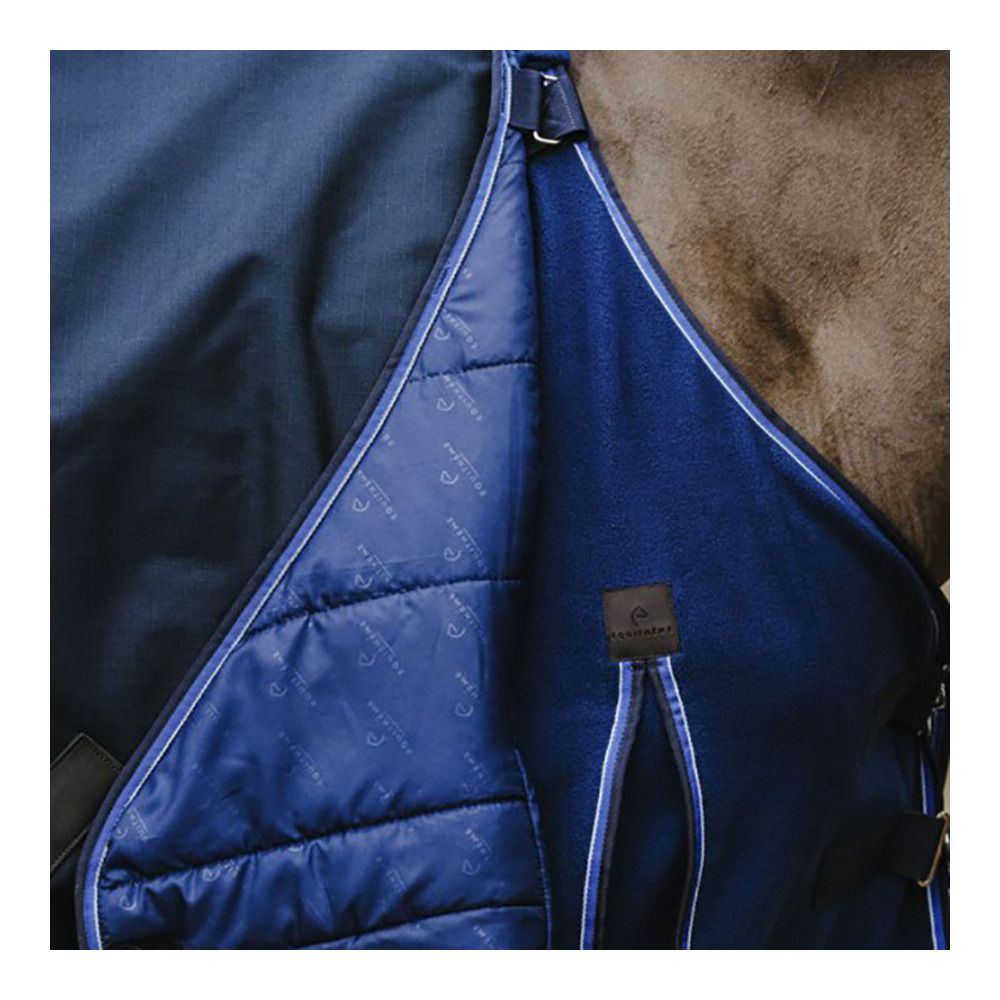 Equitheme CLASSIC 1200D 0G - Couverture de paddock marine