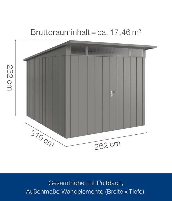 Hörmann Metallgerätehaus Juno JPD11 M-Sk