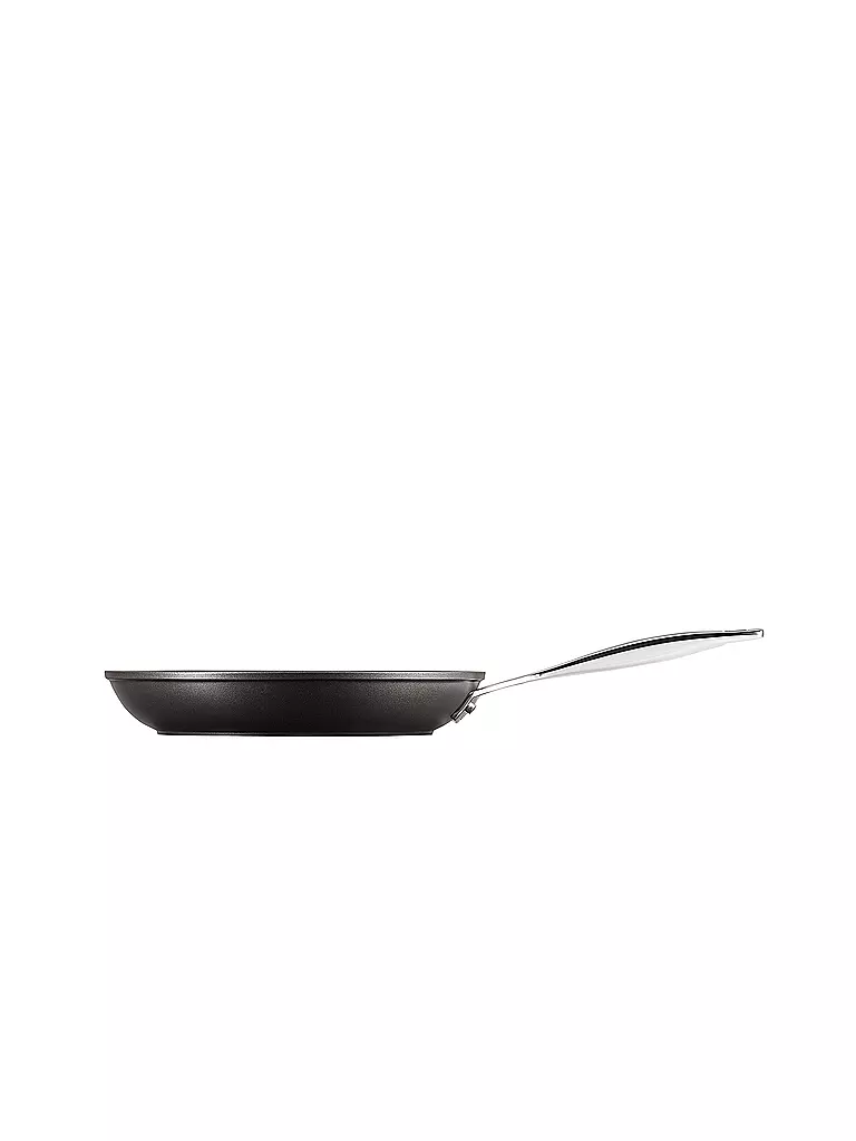 LE CREUSET Aluminium-Antihaft flache Pfanne 26cm Schwarz schwarz