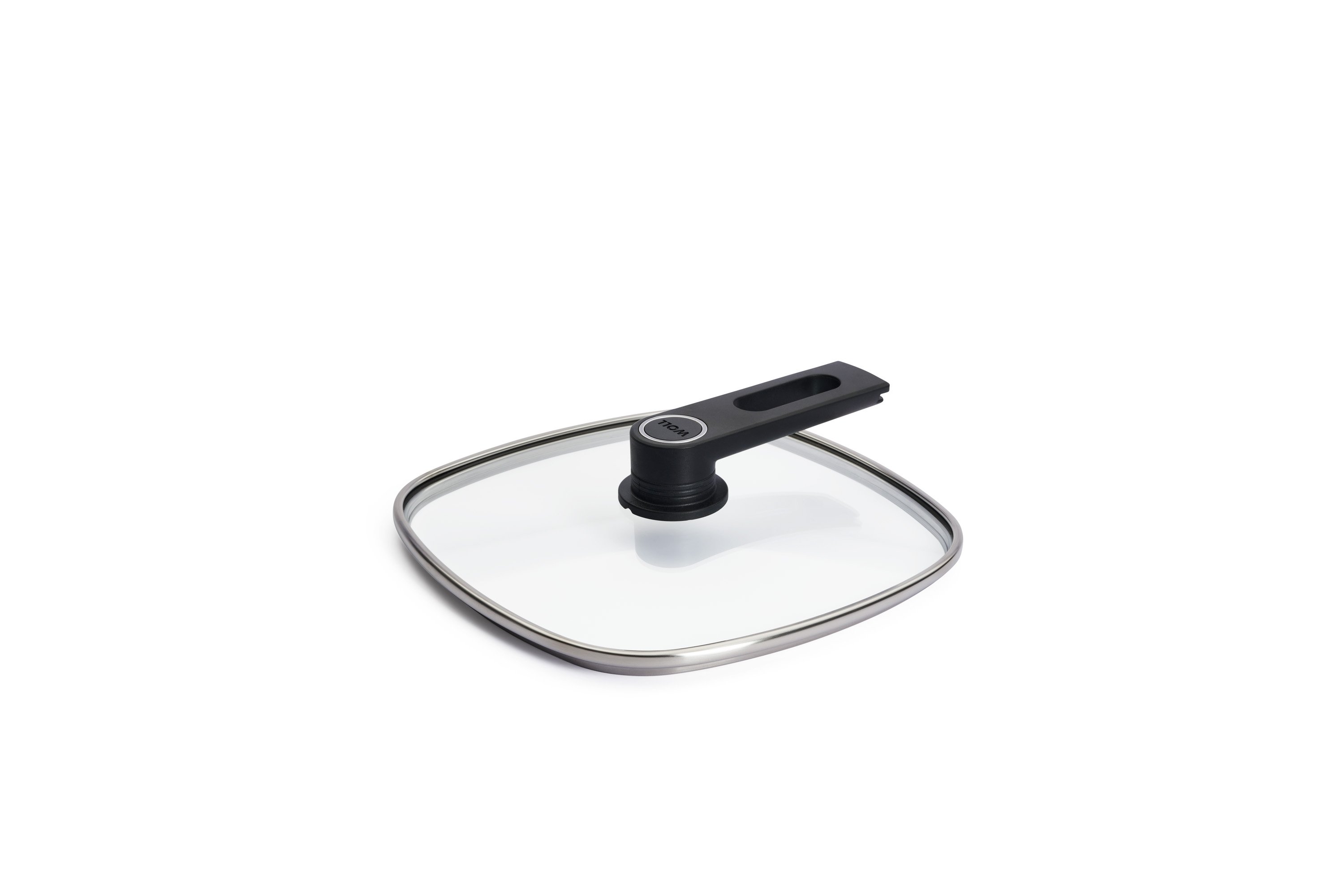 Smart Lid Sicherheitsglasdeckel, viereckig - Größe: 26 x 26 cm von WOLL