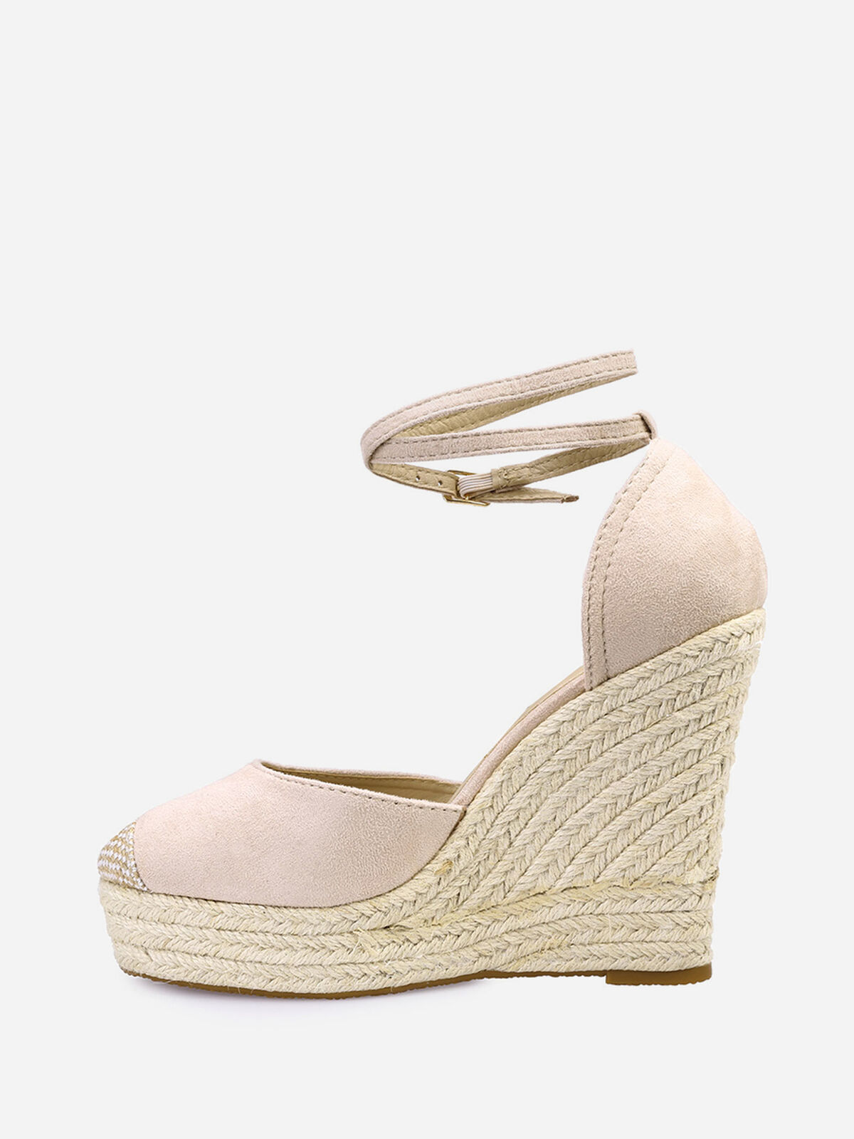 Espadrilles compensées- Beige