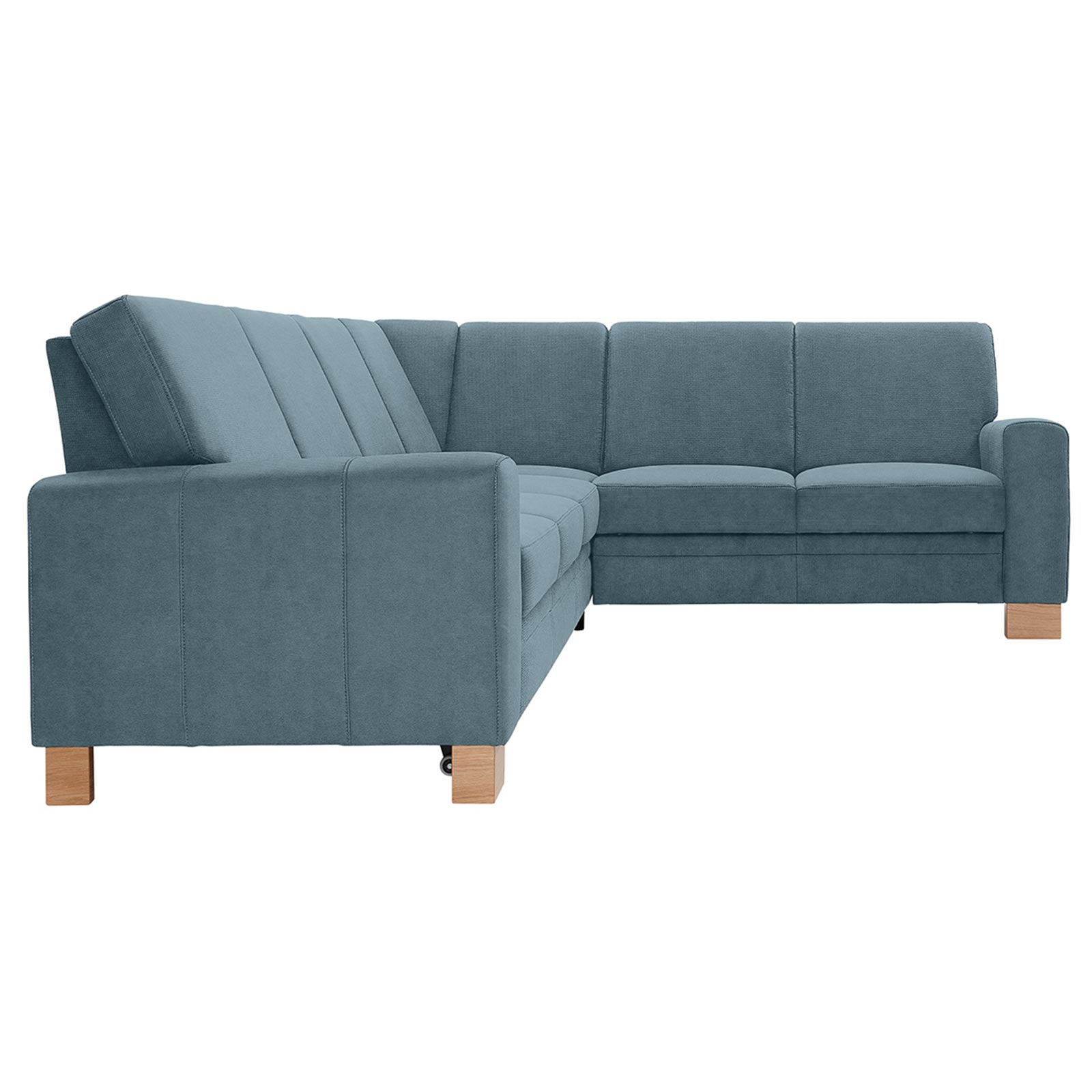polsterpower Ecksofa - Belle ice - Basismodell - rechts