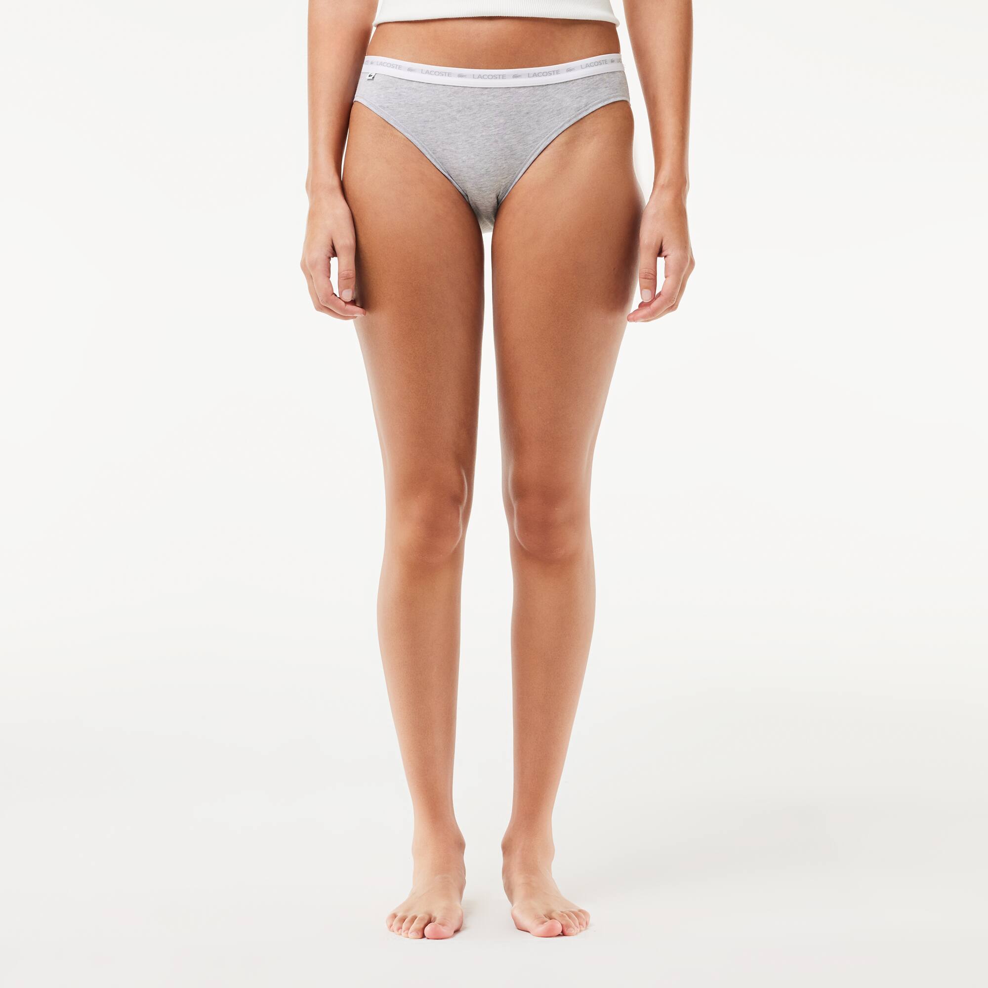 Slips im 3er-Pack Slips & Unterhosen - Schwarz - Lacoste - Damen