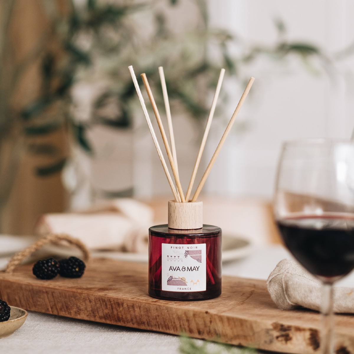 Diffuseur de parfum - Pinot Noir - Cassis & framboise - 100 ml