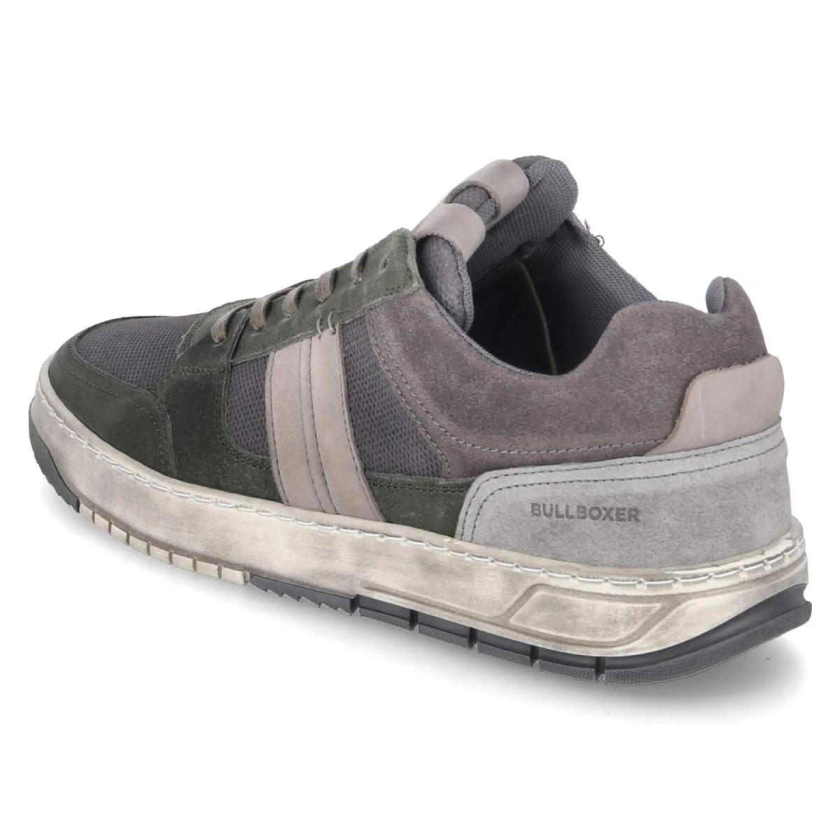 BullboxerLow Sneaker - Khaki - Grey