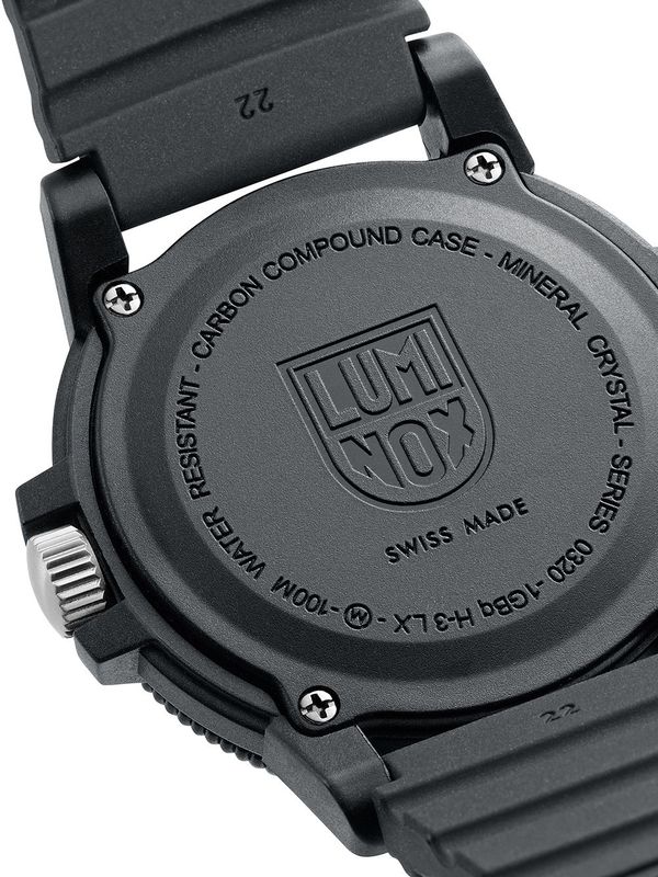 Luminox - Leatherback Sea Turtle - Polshorloge - Zwart - Rubber