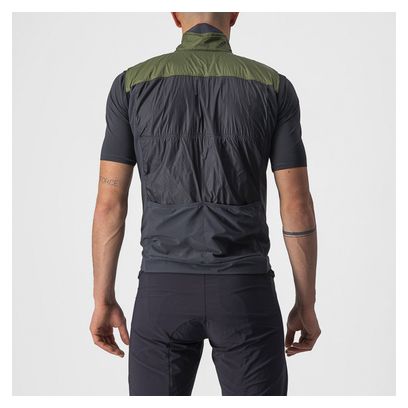 Gilet Castelli Unlimited Puffy Kaki / Gris