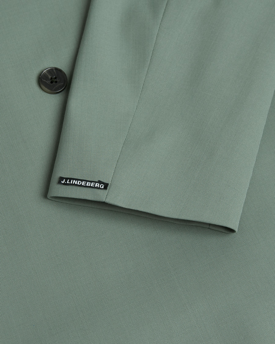 J.Lindeberg Summer Wool Twill Suit Sage 48/50