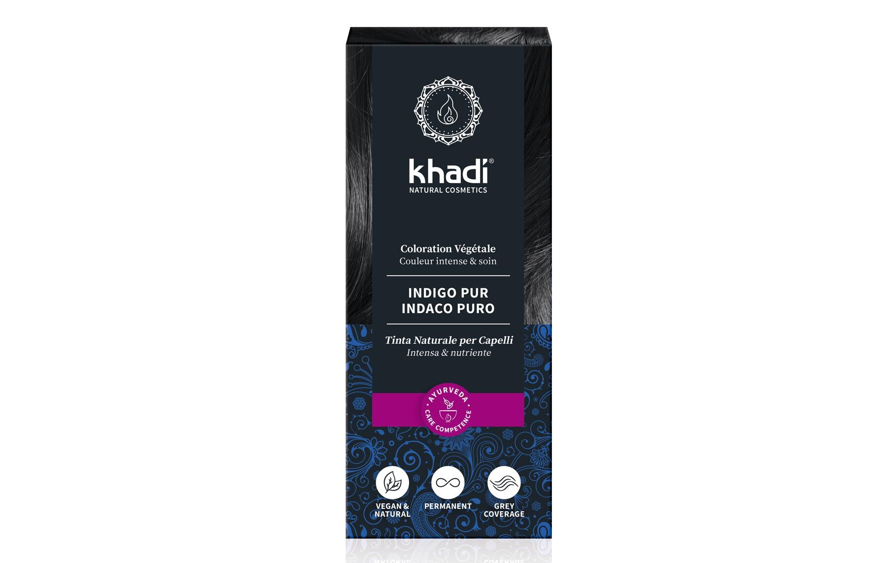 Haarcoloration   Pflanzenhaarfarbe Reines Indigo 100 gIntensive Pflanzenfarbe Blau Schwarz