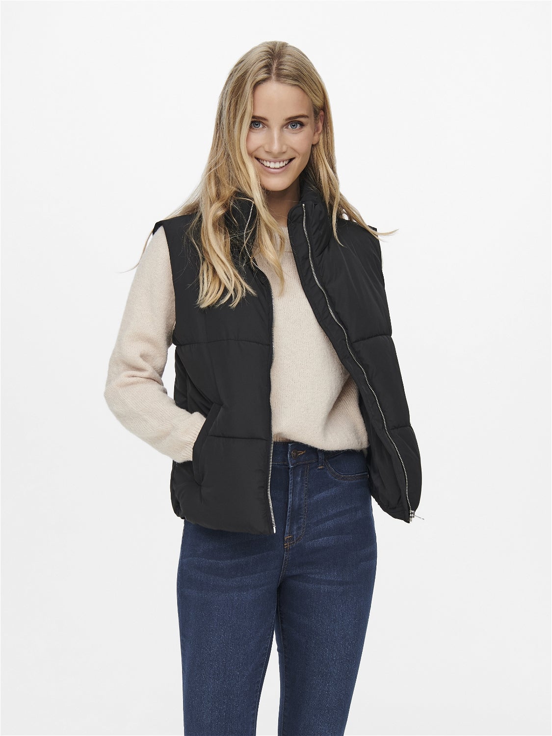 JDYNEWERICA Daunenweste Black