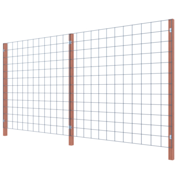 Gaas startpakket tuinhek hardhout 180 x 180 cm