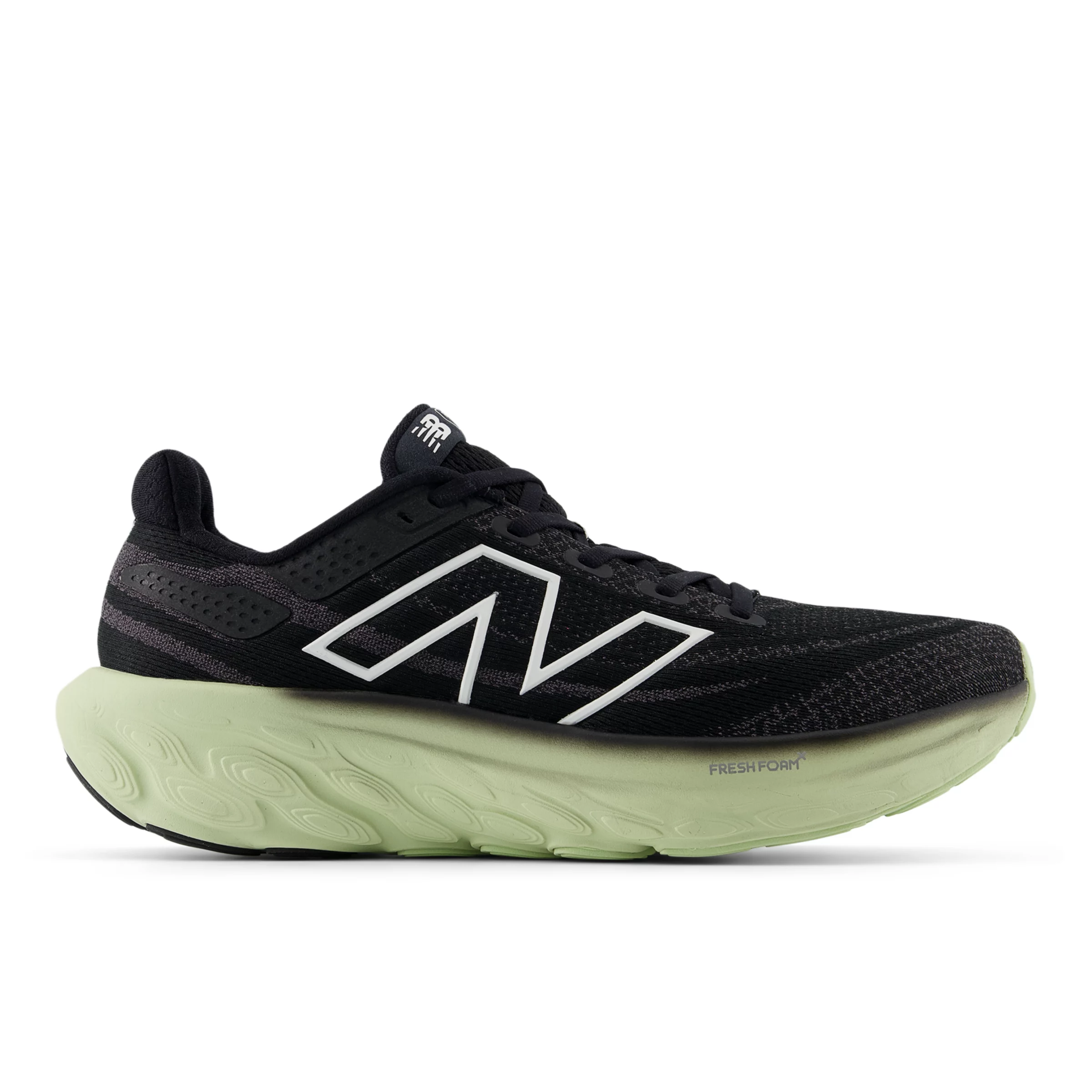 Fresh Foam X 1080v13 Black con lichen green