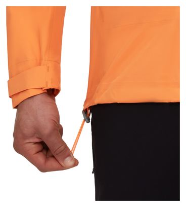 Veste Imperméable Mammut Convey Tour Orange