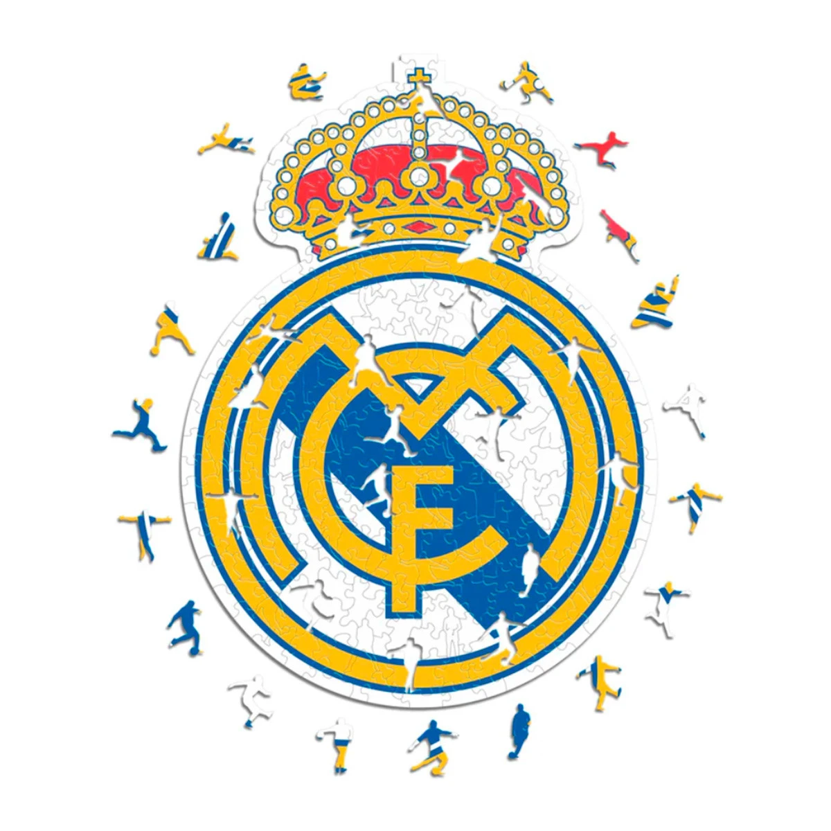 Real Madrid Cf Puzzle Madeira (150 Peças)
