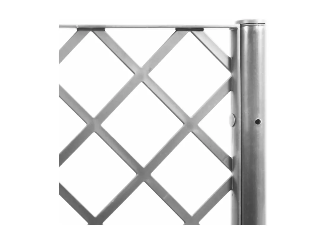Jardinière bac lit surélevé grise 40 x 40 x 142 cm 02_0038357