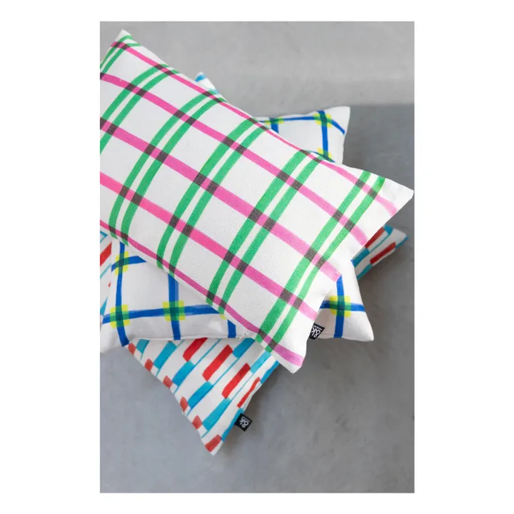 &Klevering Housse de coussin Clash | Vert