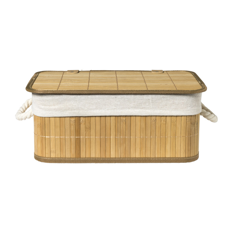 Mand levi met deksel- 34,5x24x14 cm