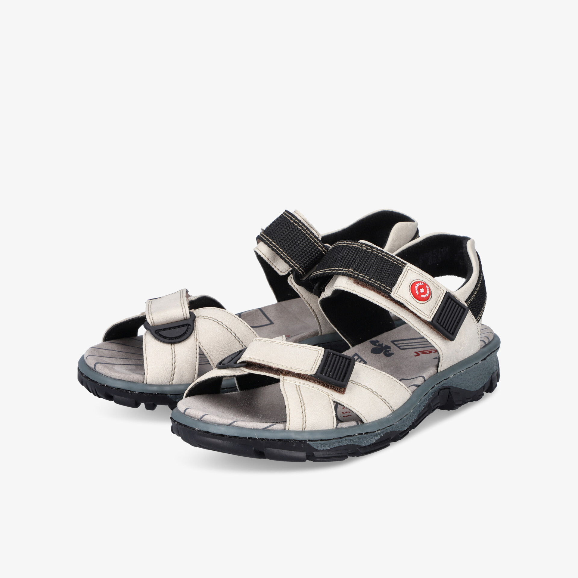 rieker Damen Sandalen beige
