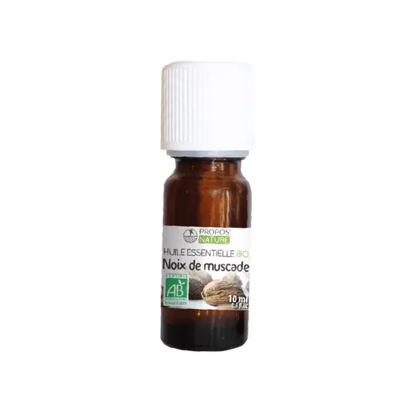 Óleo Essencial de Noz-moscada Orgânica Propos' Nature Aroma-Phytotherapy 10ml