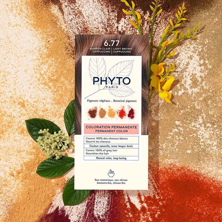 Phytocolor 6.77 hellbraun Cappuccino, 1 St
