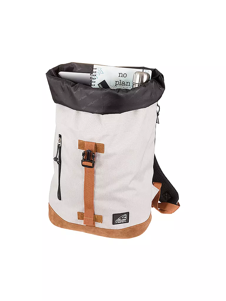 WALKER Rucksack Roll Up Eco Concept  grau
