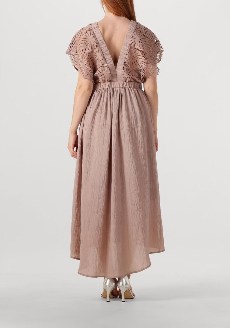 roze copenhagen muse midi jurk cole dress
