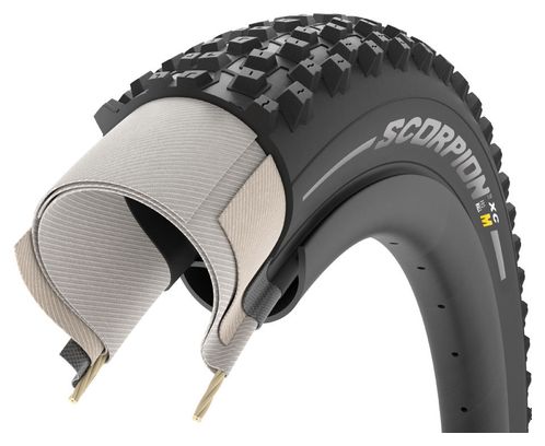 Pneu VTT Pirelli Scorpion XC M 29'' Tubeless Ready Souple ProWall SmartGrip Compound Flancs Classic