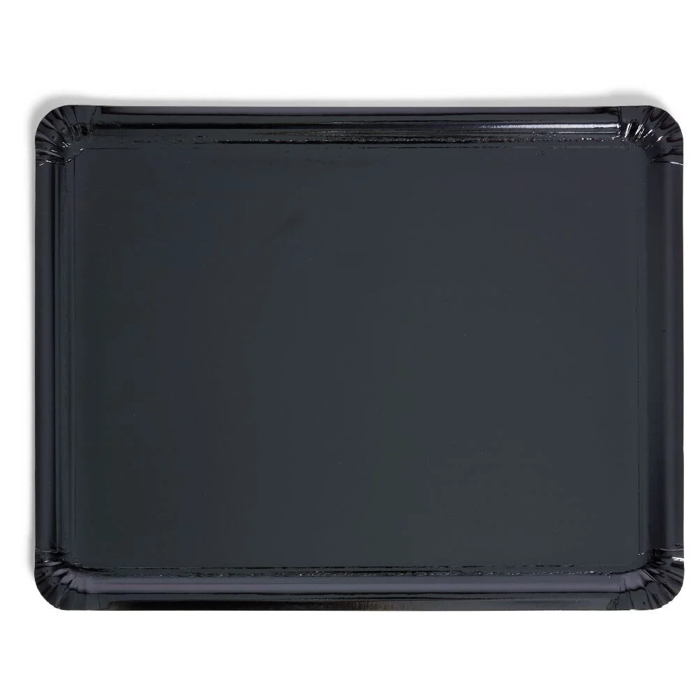 Plateau carton noir 34x45,5cm x3
