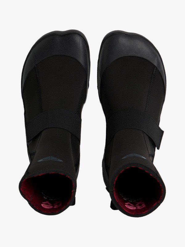 3mm Prologue+ Bottines de surf à bout rond Noir Femme