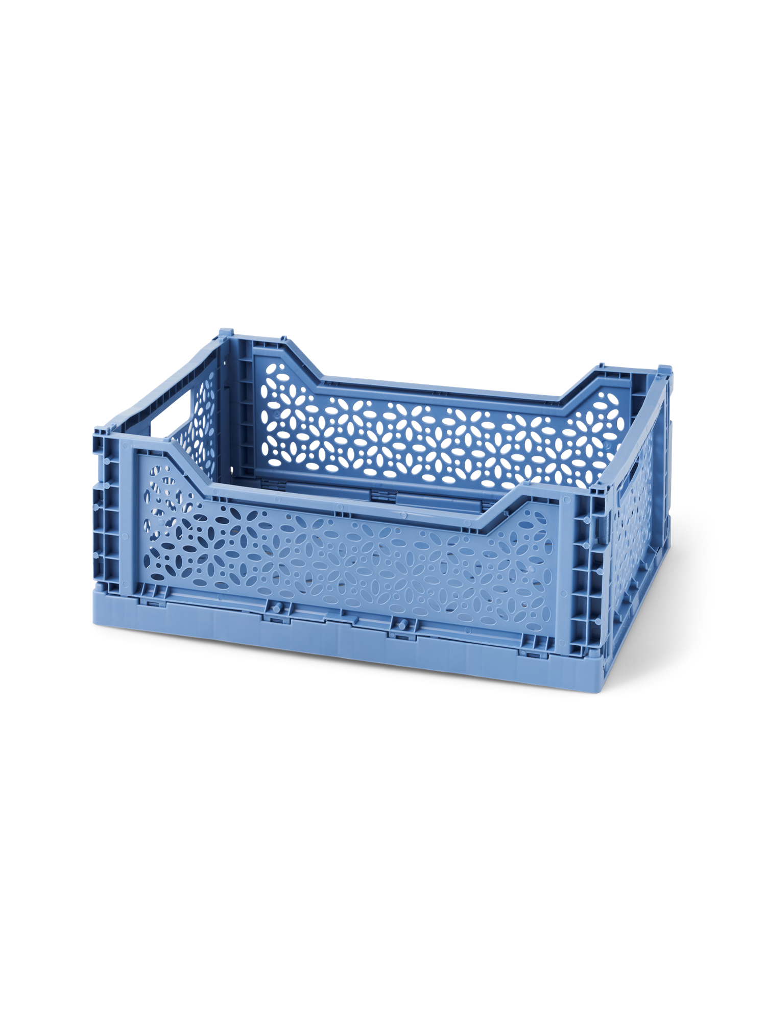 Foldekasse | 40 x 30 x 15 cm. | Milky Blue
