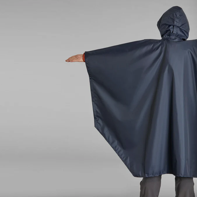 Decathlon Forclaz - Poncho de chuva Forclaz MT100 - 30 L