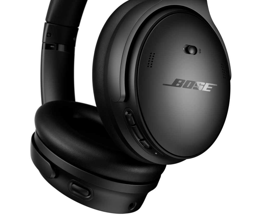 QuietComfort Kabellose Wireless Bluetooth Over-Ear-Kopfhörer Headset mit Active Noise Cancelling (ANC) (884367-0100) - Schwarz