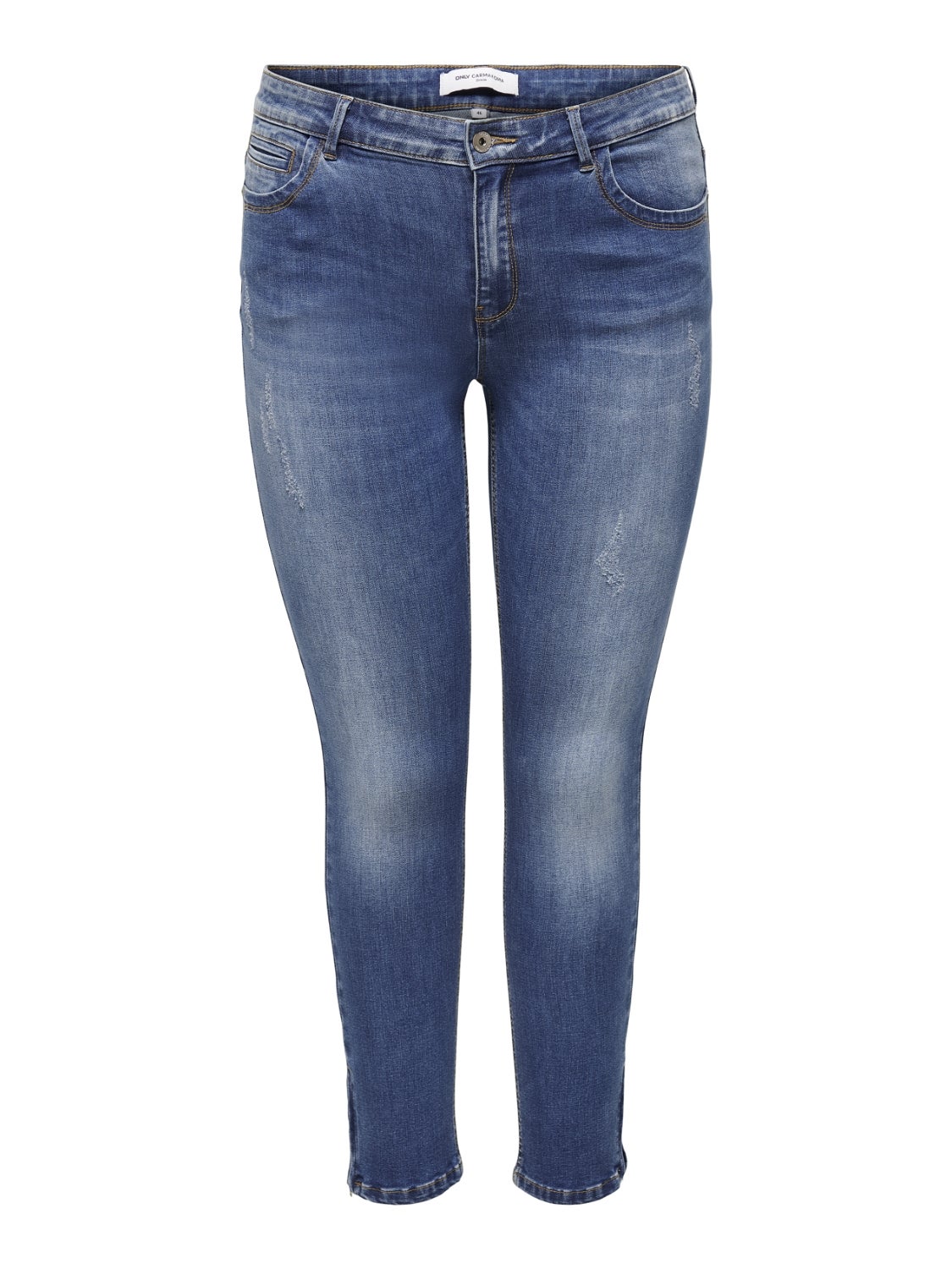 CARKARLA Mittlere Taille Skinny Fit Jeans Medium Blue Denim
