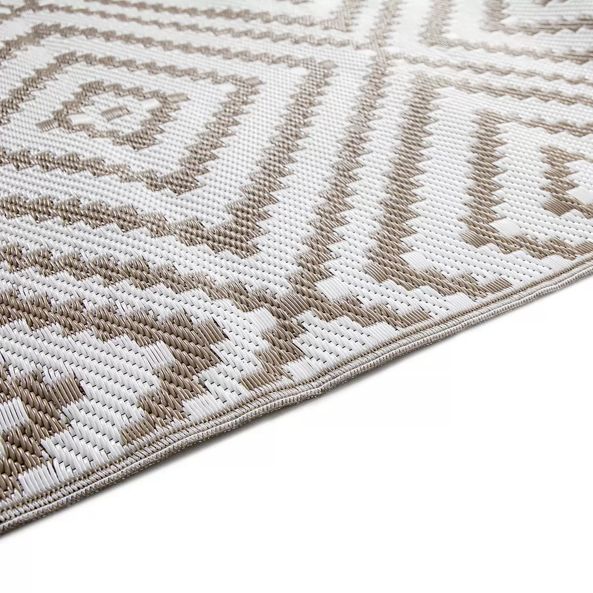 Flachwebteppich Sun Beige