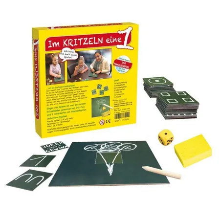 Triple-A-Toys Im Kritzeln eine 1 das Familienspiel