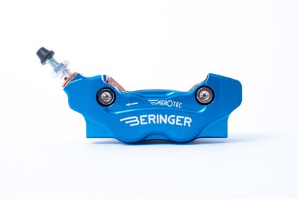 Etriers de frein Beringer axial gauche Aerotec® MX 4 pistons bleu