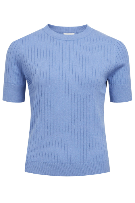 Object blauwe dames t-shirt