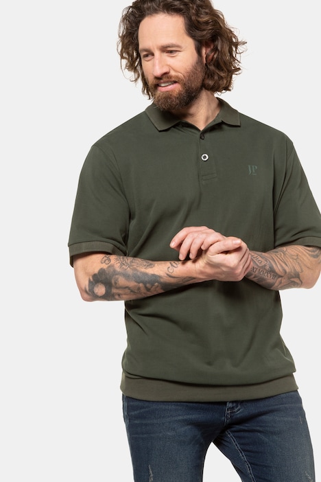Poloshirt, Basic, Bauchfit, Halbarm, Piqué, XXL bis 10XL