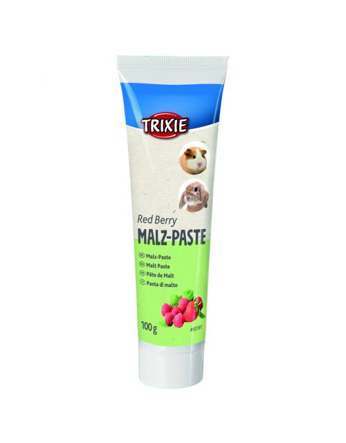 Trixie Moutpasta Red Berry - Konijnen- knaagdierensnack - 100 g