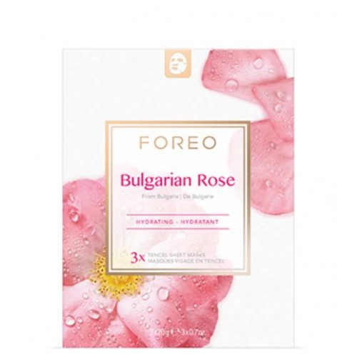 Foreo Máscara Tecido Bulgarian Rose 3x20g
